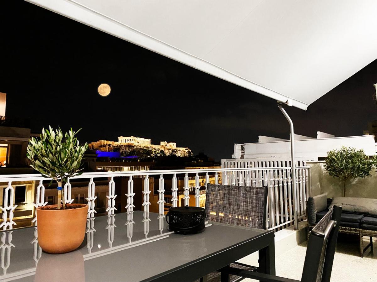 Parthenon And Syntagma Square View Apartment เอเธนส์ ภายนอก รูปภาพ