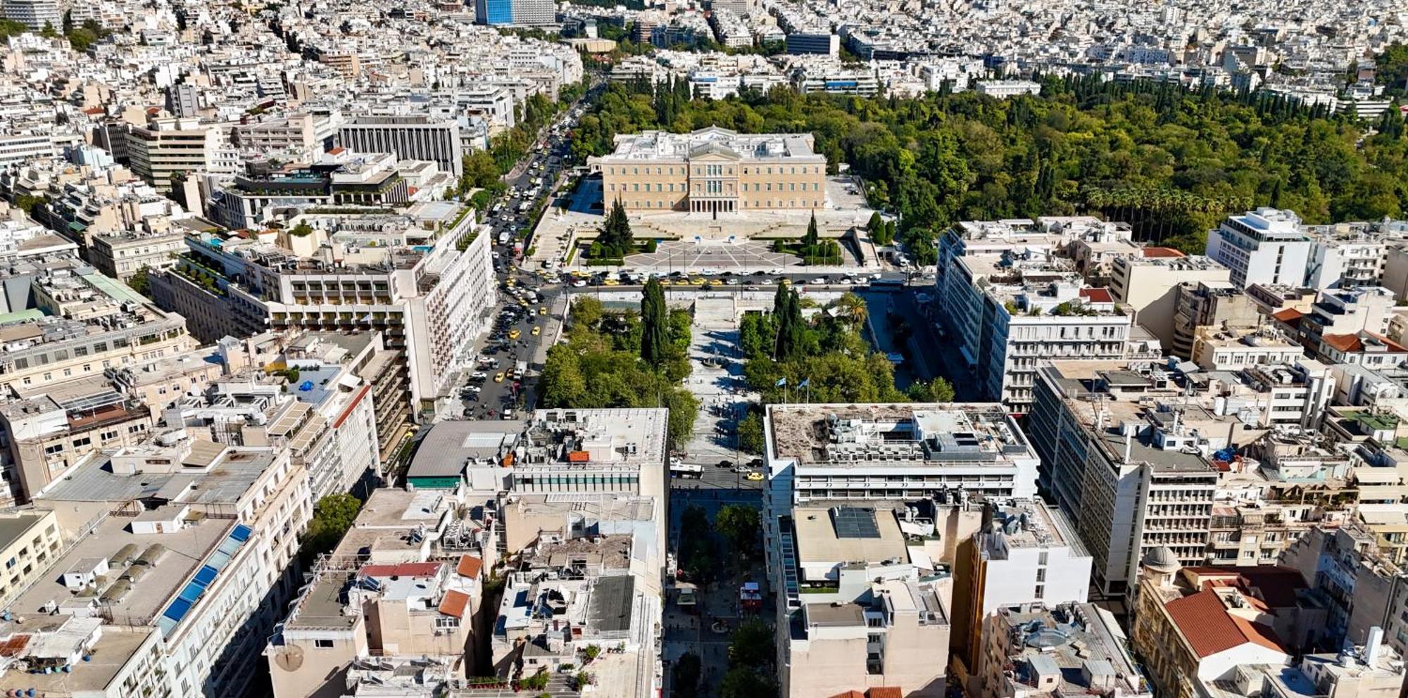 Parthenon And Syntagma Square View Apartment เอเธนส์ ภายนอก รูปภาพ